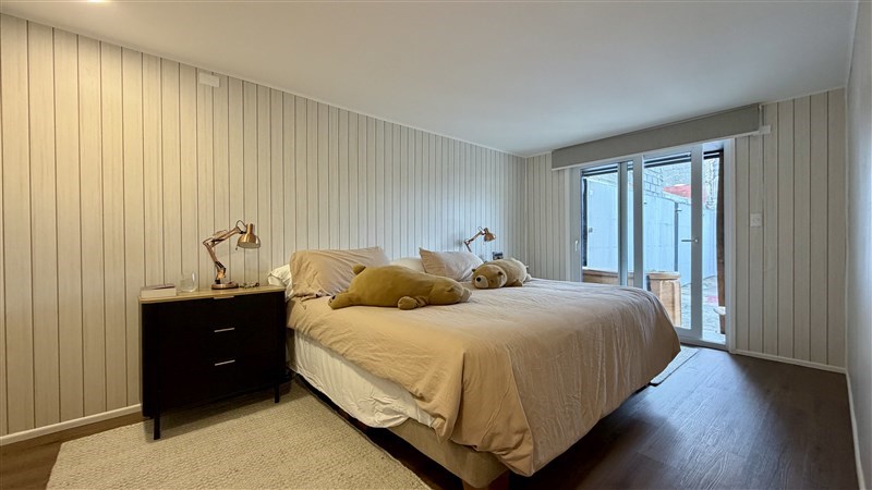 Comedor con chimenea